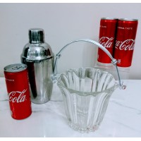 Cocktail shaker, metal chromowany